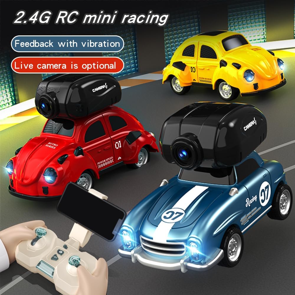 Mini Wireless RC Racing Car with Camera