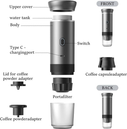 Portable Capsule Coffee Machine