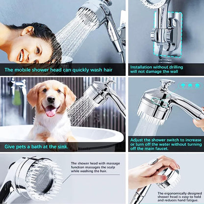 Multi-Function 3-in-1 Handheld Sink Faucet Shower Head