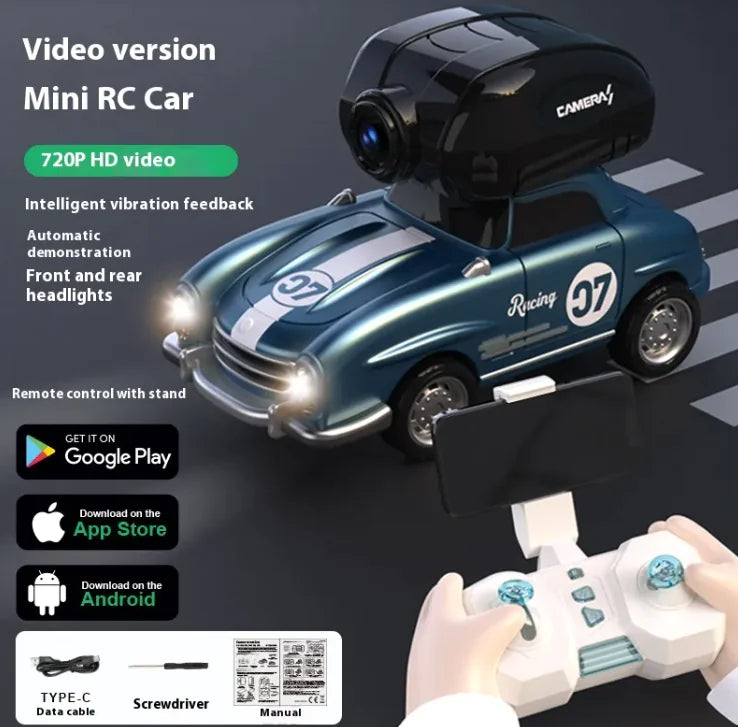 Mini Wireless RC Racing Car with Camera