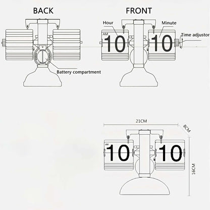 Classic Desktop Flip Clock