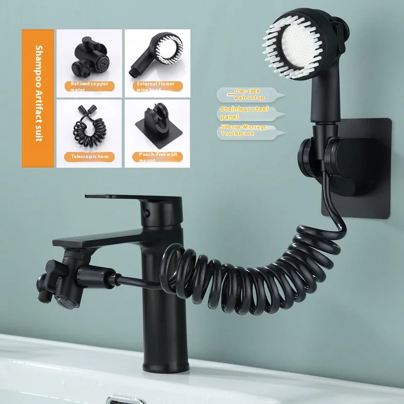 Multi-Function 3-in-1 Handheld Sink Faucet Shower Head