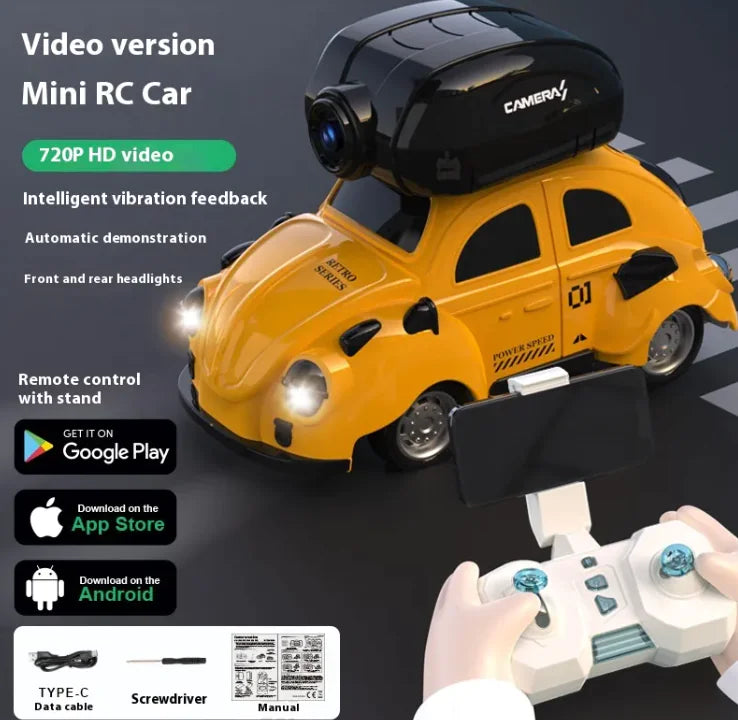 Mini Wireless RC Racing Car with Camera